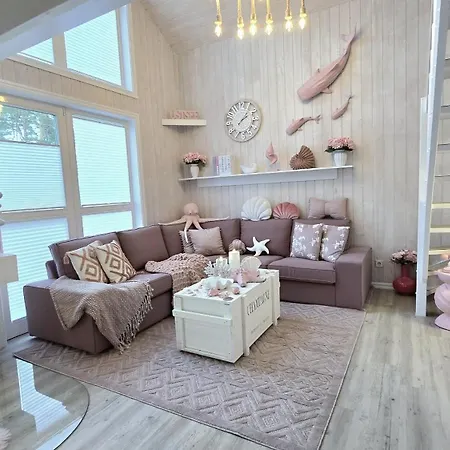 Ferienhaus Pink Und - Meerblick, Sauna, Kamin&whirlpool