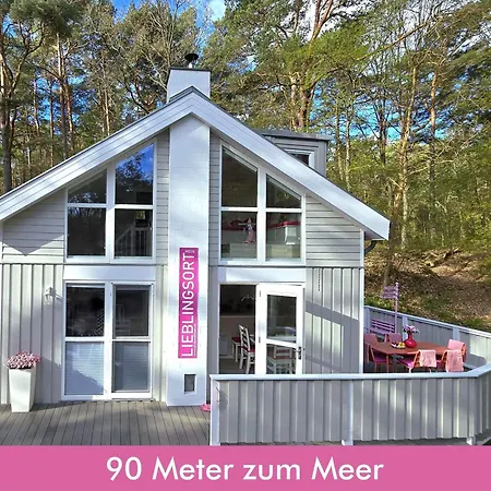 Pink Und - Meerblick, Sauna, Kamin & Whirlpool بيت للعطل