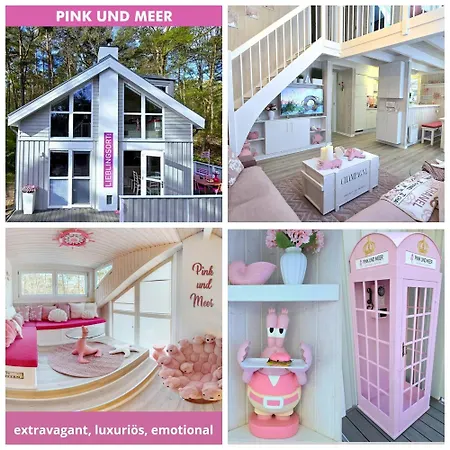 Pink Und - Meerblick, Sauna, Kamin & Whirlpool Baabe